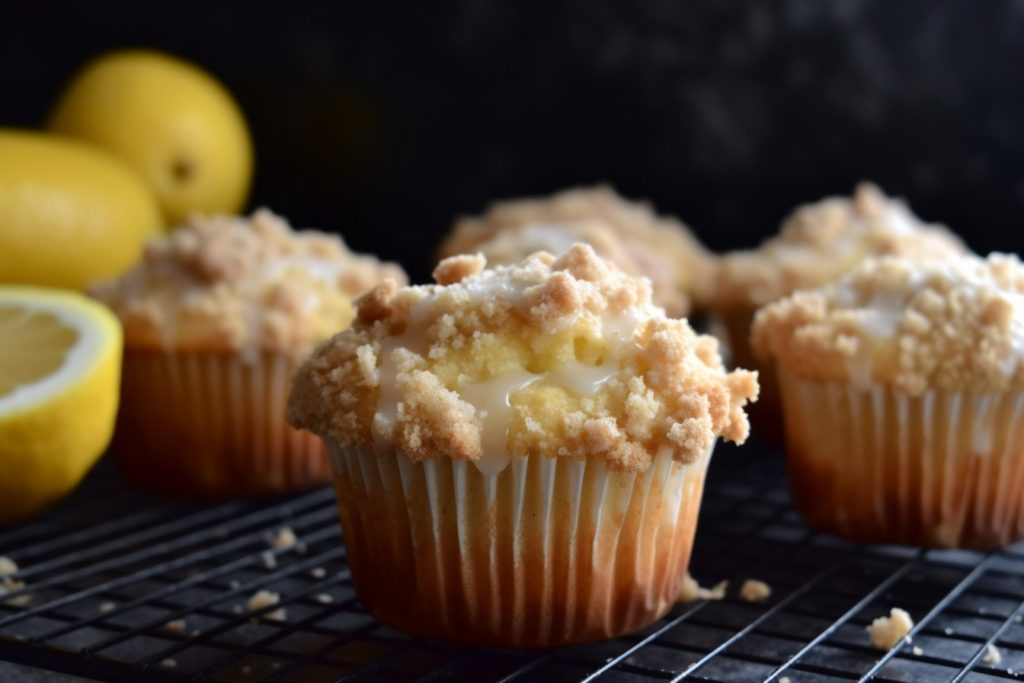 White Chocolate Lemon Curd Muffins Freyadish 1172